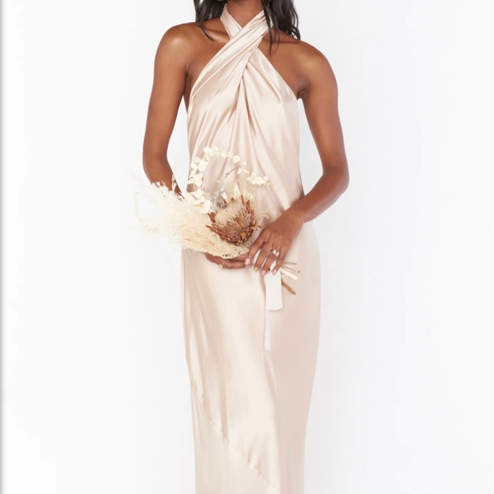 Jasmine Halter Maxi Dresss
